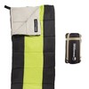 Leisure Sports Kids Sleeping Bag Lightweight, Carrying Bag with Compression Straps for Camping (Neon Green/Black) 599825CEE